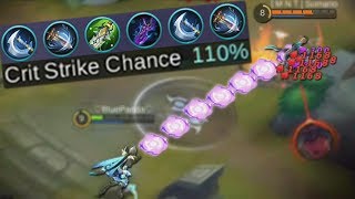 New Hero Karrie 110% Crit Strike Build Mobile Legends Ranked Gameplay