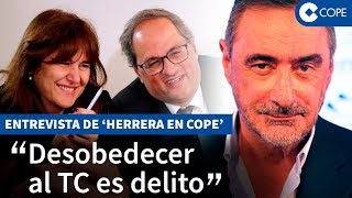 El contundente mensaje de Herrera a la dirigente de JxCat, Laura Borràs