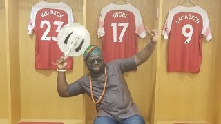 Blessing the Arsenal Dressing Room