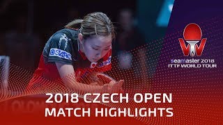 Kasumi Ishikawa vs Saki Shibata | 2018 Czech Open Highlights (1/2)