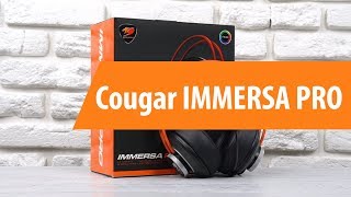 Распаковка наушников Cougar IMMERSA PRO / Unboxing Cougar IMMERSA PRO