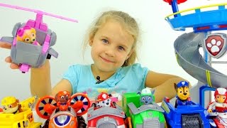 Игрушки Щенячий Патруль в видео для детей.
