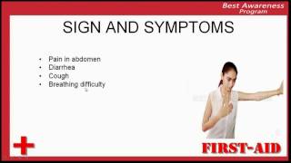 sign and symptoms of poisoning, clinical manifestations of poisoning