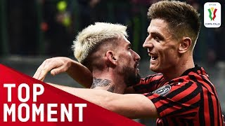 Piątek Ends His Goal Drought! | Milan 3-0 Spal | Top Moment | Coppa Italia