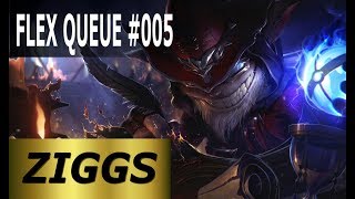 Ziggs Mid - Full League of Legends Gameplay [Deutsch/German] LoL Flex Queue Ranked Game #005