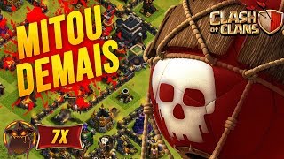 PT COM 7 LAVAS NO CV9 !! ESSE CARA MITOU NO CLASH OF CLANS