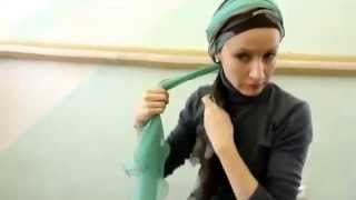 15 способов завязывания шифонового шарфа. Часть 2
