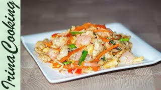 Жареный Риc по-Тайски ? ПростоЙ и Вкусный Рецепт ✧ IrinaCooking
