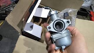 Посылка с карбюратором PZ-22 и мелочами для Delta 82cc