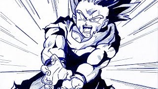 No.975 HOW TO DRAW SON GOHAN KAMEHAMEHA 孫悟飯 かめはめ波