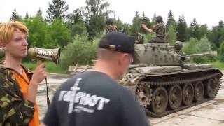 Проезды танка Т- 55!  Лекция о характеристиках танка Т- 55!