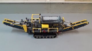 LEGO Technic 42055 Bucket Wheel Excavator "C Model" (MOC) - RC Aggregate Processing Plant