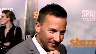 Spartacus Red Carpet: Craig Parker (Glaber)