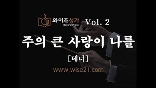 16 주의 큰 사랑이 나를(와이즈성가2집)테너
