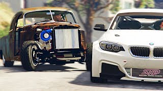 ДРИФТ в GTA 5 - НОЧНЫЕ ГОНКИ. ГОНКИ ПРОТИВ МАЖОРОВ.