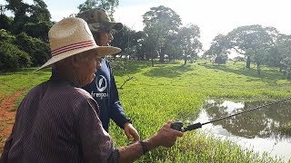 PESCARIA DE LAMBARI COM MEU TIO
