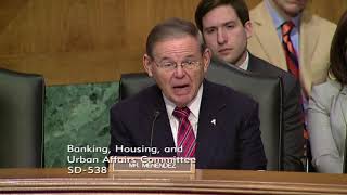 Menendez at Banking Hearing on CFIUS Reform
