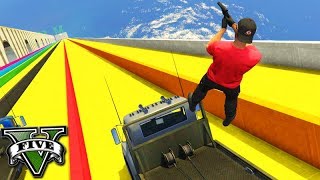GTA V Online: NOVO MODO - SKATE com CAMINHÃO!!! (SLIDE ÉPICO)