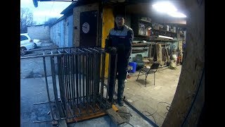Стеллаж из профильной трубы своими руками