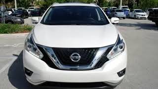 Used 2017 Nissan Murano Pompano Beach FL Fort Lauderdale, FL #5881T