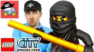 ?  Lego City Undercover прохождение #11 ПОГОНЯ за Ниндзя. Игра Лего Сити полиция Жестянка
