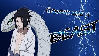 NSUNSG: Combo Like a Beast | Sasuke (Chidori True Spear)