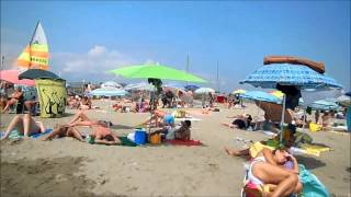 ІТАЛІЯ-Дикий пляж в Тоскані. La spiaggia libera Torre del Lago