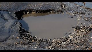 UTV. Состояние дорог в Уфе (апрель 2017)
