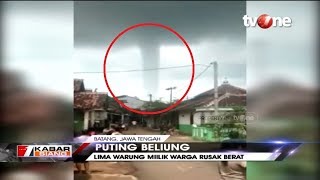 Ini Penampakan Puting Beliung Raksasa Sebelum Terjang Kawasan Pesisir Batang