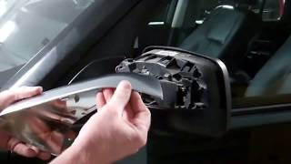 How to fit mirror caps to 2010 on Range Rover / Land Rover models