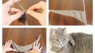 Как связать шарф-бактус (обновлено) | ANNETORIUM knits