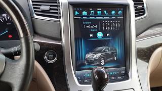 Toyota Alphard h20 магнитола в стиле Тесла, Андроид