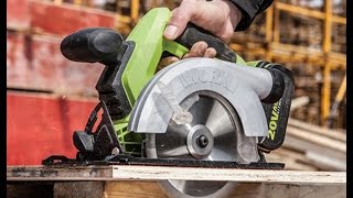 Обзор циркулярки WORX WU531.9 и универсальной линейки