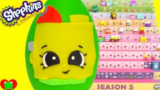 Shopkins Season 5 Blocky Play Doh Surprise Egg Limited Edition Hunt Toy Genie