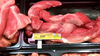 Цены на мясо в магазинах Москвы в декабре