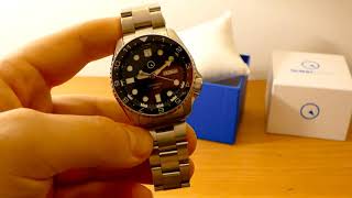 Unboxing the Islander Dive Watch and putting it on a 22mm Silicone 1 strap