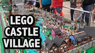 LEGO Renaissance Festival Castle Village | Brickworld Indy 2017