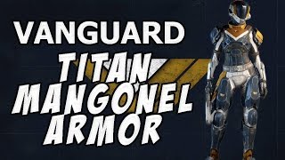 Destiny Rise of Iron : Full Vanguard Mangonel Type 2 Armor For Titans
