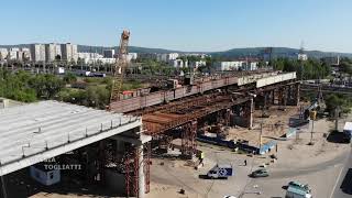 Строительство трёхуровневой развязки на 974 километре трассы М-5 «Урал»  г.Тольятти / Samara region