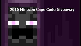 Minecraft Account/Minecon Cape 2016 Giveaway (OPEN)