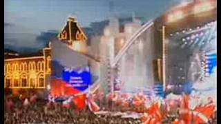 Гимн России рок-концерт на Красной площади
