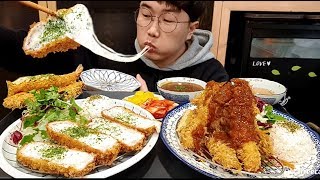 포방터 돈까스 연돈 치즈돈까스랑 80퍼센트 똑같다구??사장님피셜 cheese pork cutlet mukbang 야식이 먹방