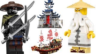 LEGO Ninjago Movie Корабль Мастера Ву и Храм великого оружия Лего Ниндзяго Фильм 2017 наборы