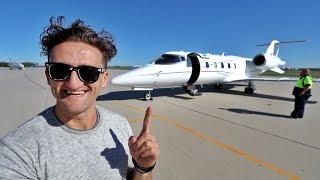 MY OWN LEAR JET!!