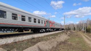 ЭП1М-503 с поездом Новокузнецк-Москва