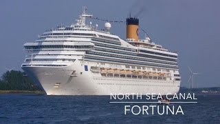 Cruise ship Costa Fortuna - North Sea Canal