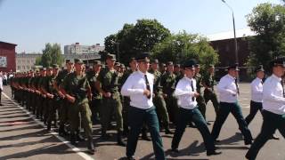 Присяга ПАИИ, Пенза, 09 августа 2014, Торжественный марш с песней