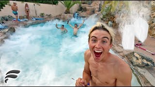 SWIMMING IN DRY ICE POOL EXPERIMENT!