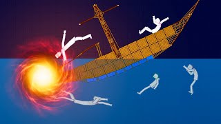 Using Secret Experimental Technology to Sink Ships in People Playground