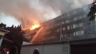 Причиной крупного пожара в Ессентуках стала сигарета